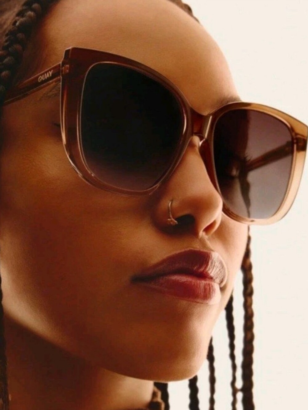 Quay Ever After Sunglasses (Coffee Doe/Brown)